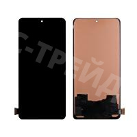 Дисплей для Xiaomi Poco F3/Mi 11i/K40/K40 Pro (M2012K11AG) в сборе с тачскрином Черный - (In-Cell)