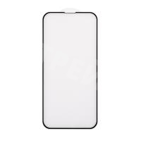 Защитное стекло "Матовое" для iPhone 13/13 Pro/14/16e/17e Черный (Закалённое, полное покрытие)