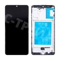 Дисплей для Samsung Galaxy A31 (A315F) модуль с рамкой Черный - (In-Cell)