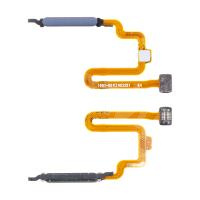 Шлейф для Xiaomi Poco M4 Pro 5G (21091116AG) сканер отпечатка пальцев Черный