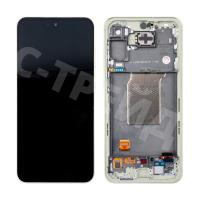 Дисплей для Samsung Galaxy A55 5G (A556E) модуль с рамкой Желтый - OR (SP)