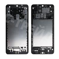 Рамка дисплея для Samsung Galaxy A12/A12 Nacho (A125F/127F) Черный (возможен дефект ЛКП)
