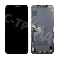 Дисплей для iPhone 11 Pro (A2215) в сборе с тачскрином Черный - DD (Hard OLED, Full HD) (площадка под IC)
