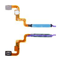 Шлейф для Xiaomi Redmi Note 12 4G (23021RAA2Y) сканер отпечатка пальцев Голубой