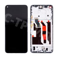 Дисплей для Huawei Honor 50 Lite/Nova 8i (NTN-LX1/NEN-LX1) модуль с рамкой Черный - OR