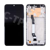 Дисплей для Xiaomi Redmi Note 8T (M1908C3XG) модуль с рамкой Черный - OR