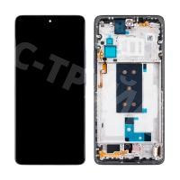 Дисплей для Xiaomi 11T Pro/11T (2107113SG/21081111RG) модуль с рамкой Черный - OR (SP)