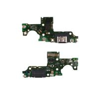 Шлейф для Huawei Y8p/Honor 30i (AQM-LX1/LRA-LX1) плата на системный разъем/микрофон - Премиум