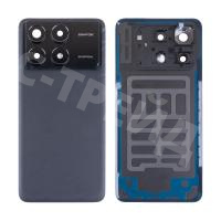 Задняя крышка для Xiaomi Poco F6 Pro (23113RKC6G) Черный - Премиум