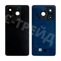 Задняя крышка для Xiaomi Redmi Note 14 4G (24117RN76O/24117RN76G) Черный - Премиум