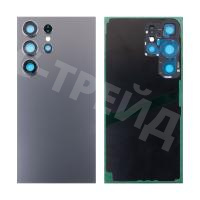 Задняя крышка для Samsung Galaxy S24 Ultra (S928B) Черный - Премиум