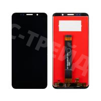 Дисплей для Huawei Y5 2018/Y5 Prime 2018/Y5 Lite 2018/Honor 7A/TP-LINK Neffos C9A (DUA-L22/DRA-L21/DRA-LX2/DRA-LX5) в сборе с тачскрином Черный - Оптима