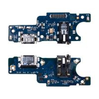 Шлейф для Huawei Nova Y70/Y70 Plus/Y71 (MGA-LX9N) плата на системный разъем/разъем гарнитуры/микрофон - Премиум