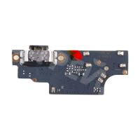 Шлейф для Xiaomi Poco M6 Pro 4G (2312FPCA6G) плата системный разъем/микрофон - Премиум