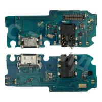Шлейф для Samsung Galaxy A12/M12 (A125F/M127F) плата системный разъем/разъем гарнитуры/микрофон