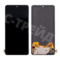 Дисплей для Xiaomi Black Shark 5 (PAR-A0) в сборе с тачскрином Черный - OR