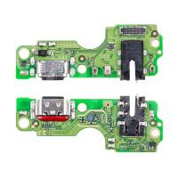 Шлейф для Infinix Hot 30i/Itel S23 (X669D/S665L) плата на системный разъем/разъем гарнитуры/микрофон - Премиум