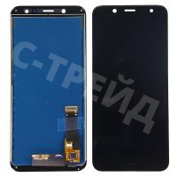 Дисплей для Samsung Galaxy A6 2018 (A600F) в сборе с тачскрином Черный - (In-Cell)