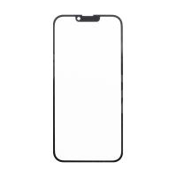 Стекло для переклейки iPhone 14 (A2883) с OCA пленкой Черный - OR (Feaglet)