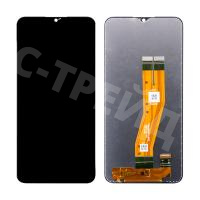 Дисплей для Samsung Galaxy A02s (A025F) в сборе с тачскрином Черный - Оптима