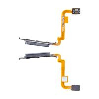 Шлейф для Xiaomi Poco M5s (2207117BPG) сканер отпечатка пальцев Черный