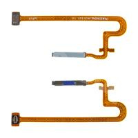 Шлейф для Realme C55 (RMX3710) сканер отпечатка пальцев Зеленый