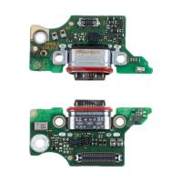 Шлейф для Tecno Camon 40 4G (CM5) плата на системный разъем/микрофон - Премиум