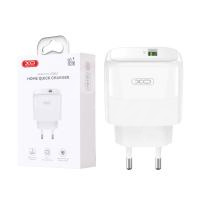 Сетевое зарядное устройство USB XO L135 (18W, QC3.0) Белый