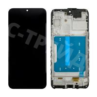 Дисплей для Samsung Galaxy A25 5G (A256E) модуль с рамкой Черный - (In-Cell)