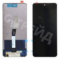 Дисплей для Xiaomi Redmi Note 9S/9 Pro (M2003J6A1G) в сборе с тачскрином Черный - Оптима