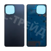 Задняя крышка для Xiaomi Mi 11 Lite 4G/5G/11 Lite 5G NE (M2101K9AG/M2101K9G/2109119DG) Черный - Премиум
