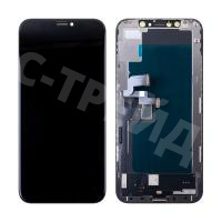 Дисплей для iPhone Xs (A2097/A1920) в сборе с тачскрином Черный - (Hard OLED) Стандарт