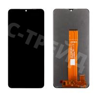 Дисплей для Samsung Galaxy A02 (A022G) в сборе с тачскрином Черный - Оптима