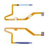 Шлейф для Xiaomi Poco X5 Pro 5G/Redmi Note 12 Pro 5G/12 Pro+ (22101320G/22101316C/221013164UG) сканер отпечатка пальцев Синий
