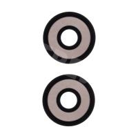 Стекло камеры для Tecno Spark Go 2023 (BF7) (комплект 2 шт.) Черный