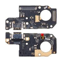 Шлейф для Xiaomi Redmi Note 12 4G (23021RAA2Y) плата на системный разъем/микрофон - Премиум
