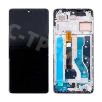 Дисплей для Tecno Camon 20 Pro 4G/20 (CK7n/CK6n) модуль с рамкой Черный - OR