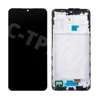 Дисплей для Samsung Galaxy A17 4G (A175F) модуль с рамкой Черный - (OLED) (Full Size)