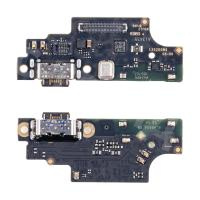 Шлейф для Xiaomi Redmi Note 13 Pro 4G/14S (23117RA68G/2502FRA65G) плата на системный разъем/микрофон - Премиум