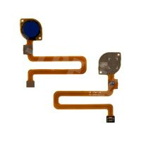 Шлейф для Xiaomi Redmi 9C (M2006C3MNG) сканер отпечатка пальцев Синий
