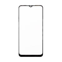 Стекло для переклейки Tecno Spark 8C (KG5n) в сборе с OCA пленкой Черный - OR (Mitsubishi)
