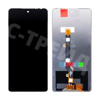 Дисплей для Tecno Spark 20 Pro (KJ6) в сборе с тачскрином Черный - OR