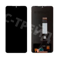 Дисплей для Xiaomi Poco M3/Redmi 9T (M2010J19CG/M2010J19SY) в сборе с тачскрином Черный - OR
