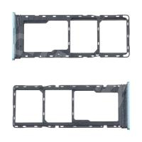 Держатель SIM для Tecno Spark Go 2023 (BF7) Голубой