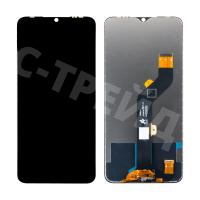Дисплей для Tecno Spark 5 Air/Pouvoir 4 (KD6/LC7) в сборе с тачскрином Черный - OR