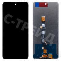Дисплей для Infinix Hot 11S (X6812B) в сборе с тачскрином Черный - Оптима