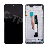 Дисплей для Xiaomi Poco X3 NFC/X3 Pro (M2102J20SG/M2007J20CG) модуль с рамкой Черный - OR