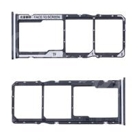 Держатель SIM для Xiaomi Redmi Note 12 4G/12S (23021RAA2Y/23030RAC7Y) Черный