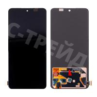 Дисплей для OPPO Reno 12 F 4G/Realme 12 4G (CPH2687/RMX3871) в сборе с тачскрином Черный - (OLED)