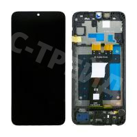 Дисплей для Samsung Galaxy A05s (A057F) модуль c рамкой Черный - OR Ref. (SP)